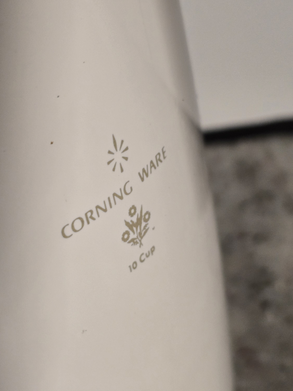 Rare Vtg Corning Ware Coffee Pot Medallion Green 10 Cup - Picture 2 of 9